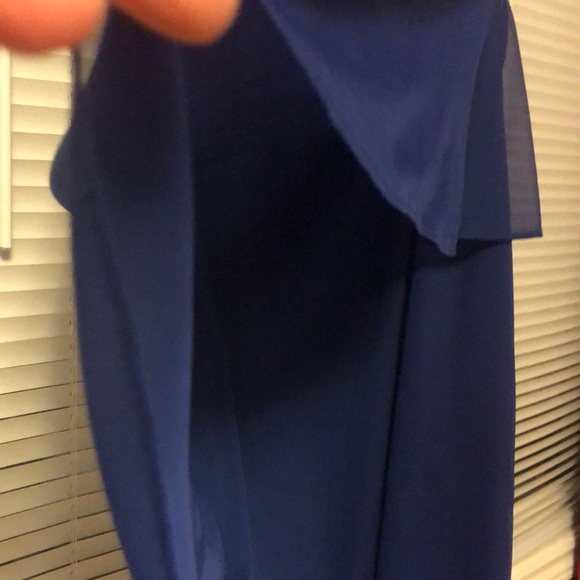 Royal blue elegant dress - Picture 2 of 4